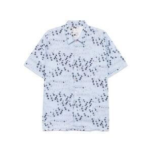 NWT $175 PAUL SMITH Cotton “Jasmine” Short Sleeve Floral Shirt Size Medium